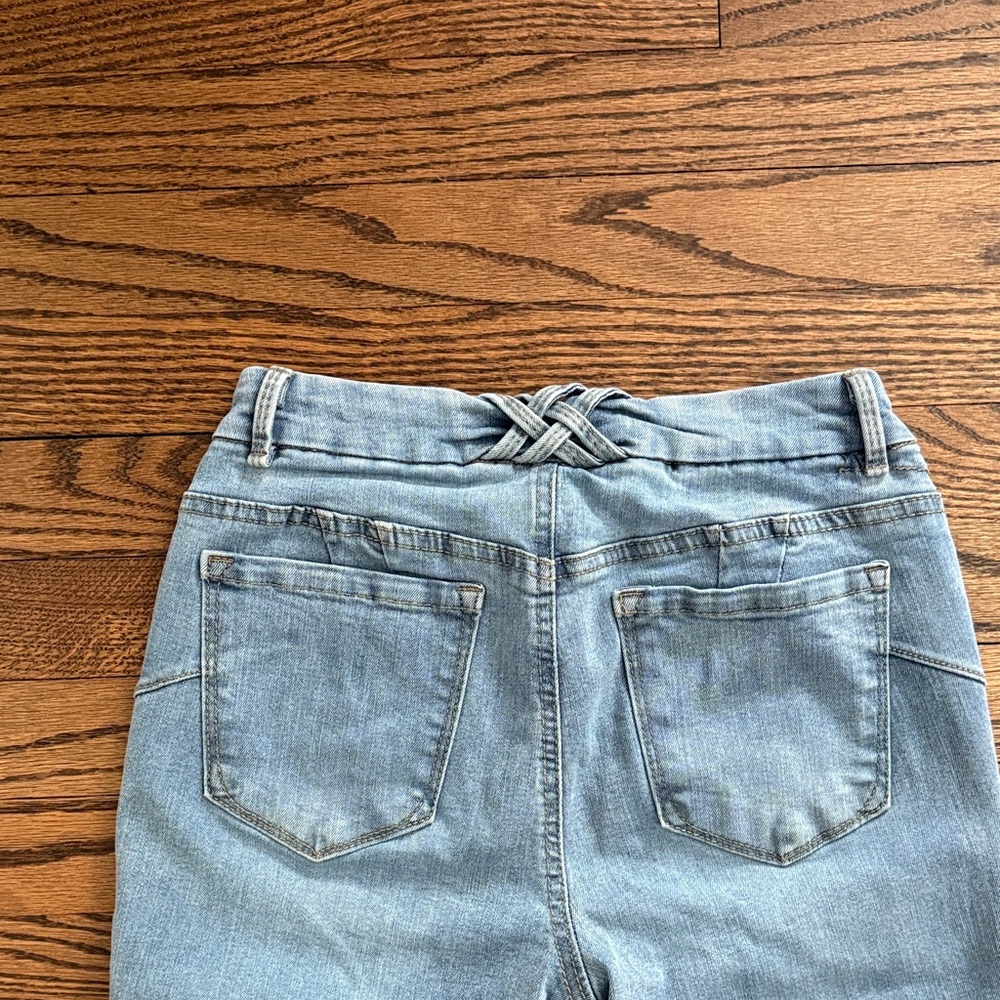 Women's Light Blue Boot Cut Jeans - Picture 4 of 5